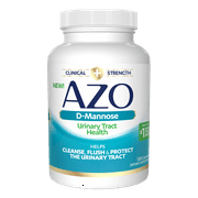AZO D-Mannose Urinary Tract Health, Dietary Supplement, 120 Capsules
