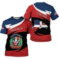 thumbnail image 2 of Personalized Dominican Republic Shirts 3D, Republica Dominicana Tshirt, Dominican Republic Flag Shirt (S), 2 of 6