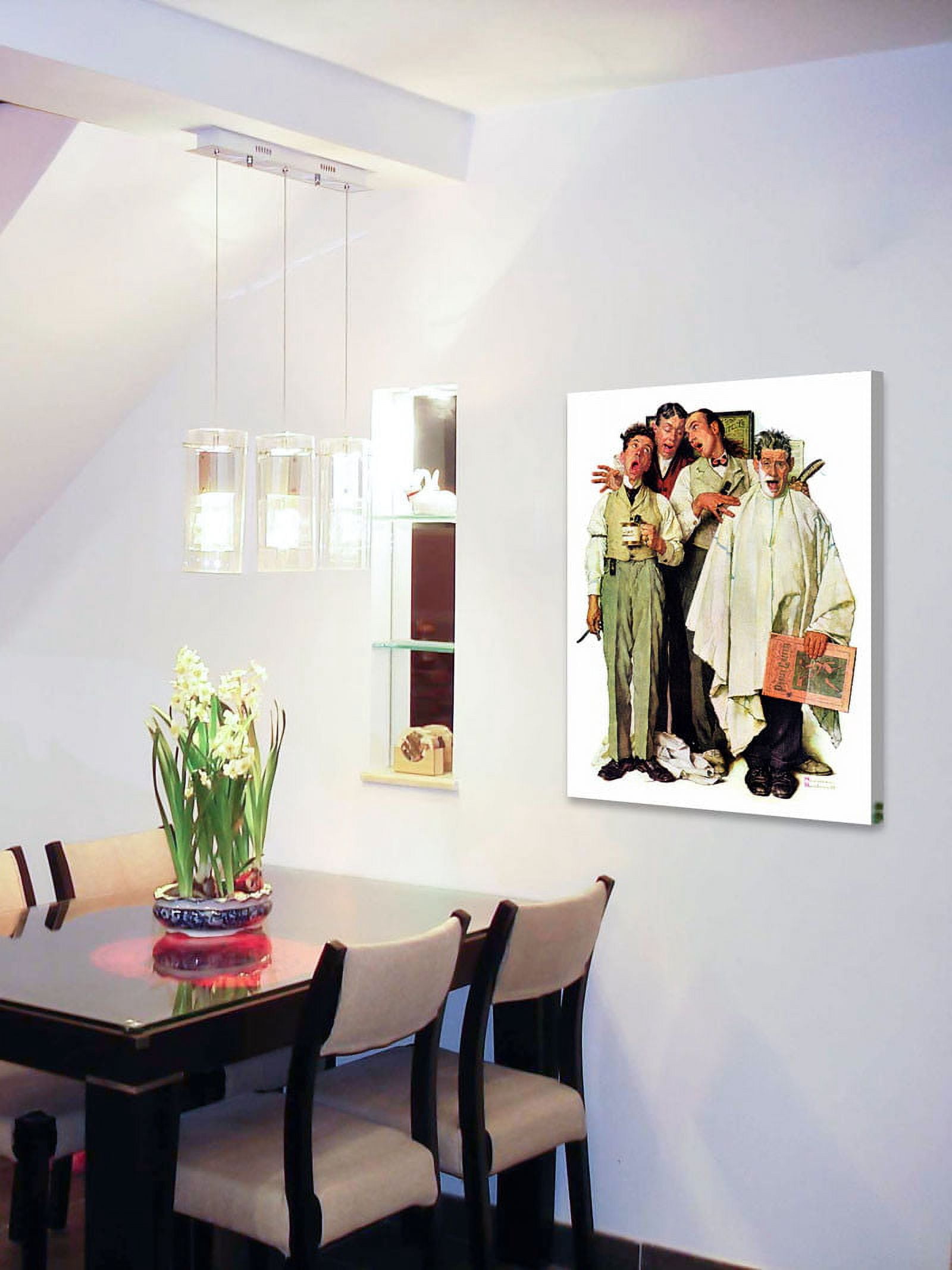 Marmont Hill "Barbershop Quartet" by Norman Rockwell Painting Print on Canvas