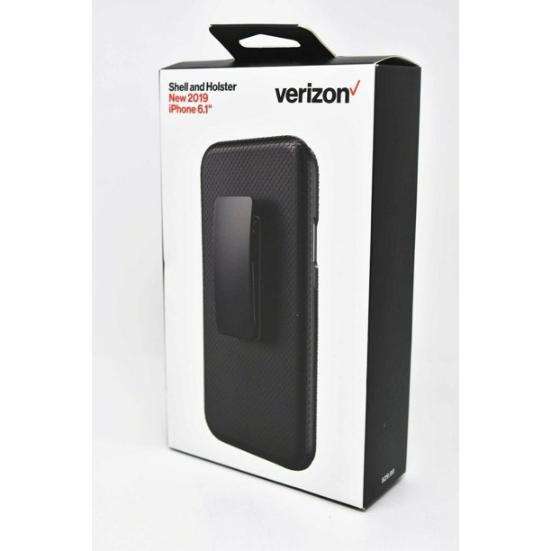 Verizon Shell Holster Combo case for Apple iPhone 11 - Black - Walmart.com