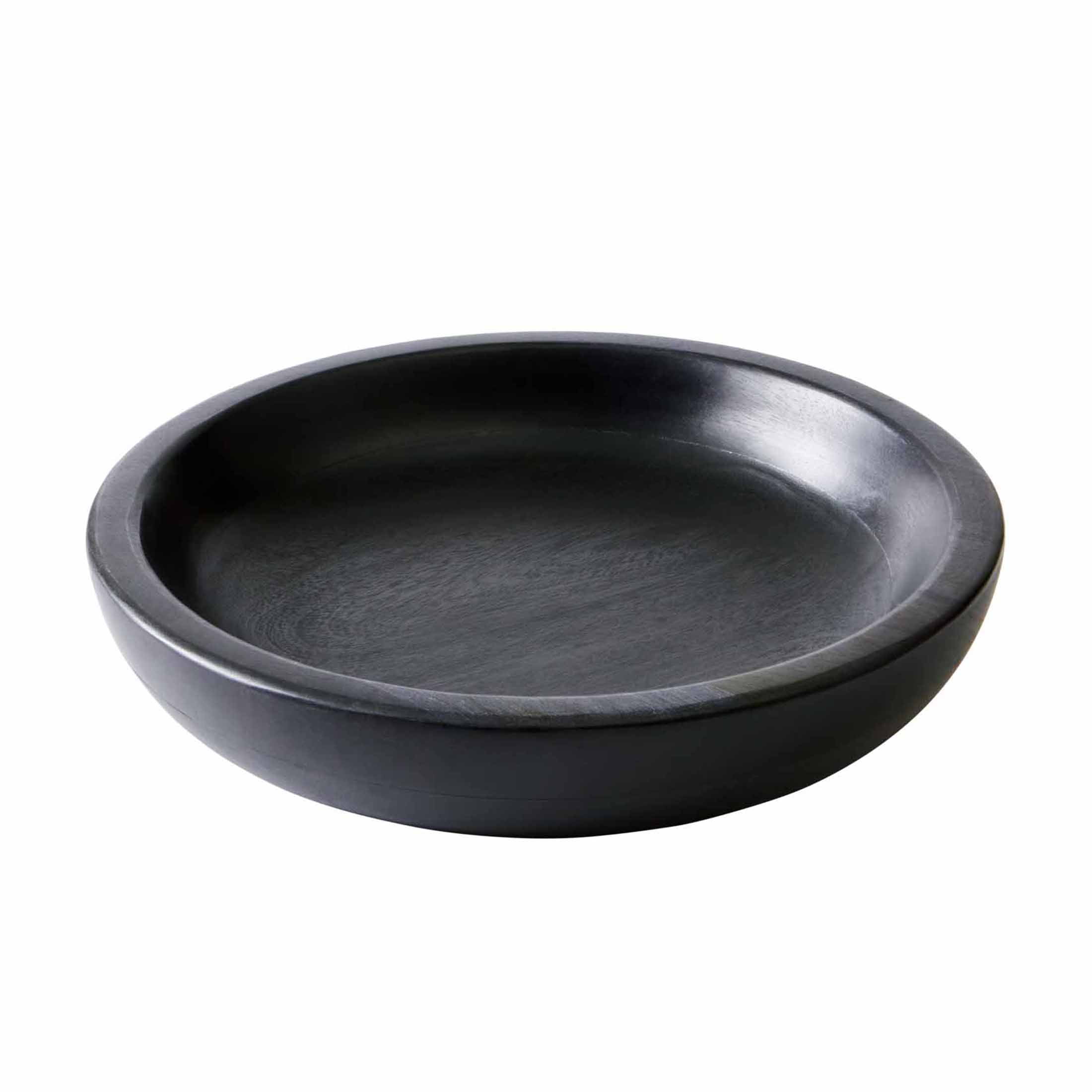 (4 pack) Better Homes & Gardens Large Low Wood Serving Bowl