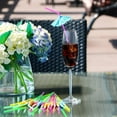 thumbnail image 6 of Matoen 50Pcs Umbrella Parasol Drinking Straws, Hawaiian Beach Cocktail Luau Party Decorations Supplies, 6 of 9