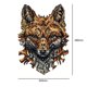 thumbnail image 3 of Etiqueta engomada del tatuaje a prueba de agua Animal Crafts Hombres Mujeres Flash Fake Tattoos (MB0003) Ehuebsd Libre de BPA, 3 of 8