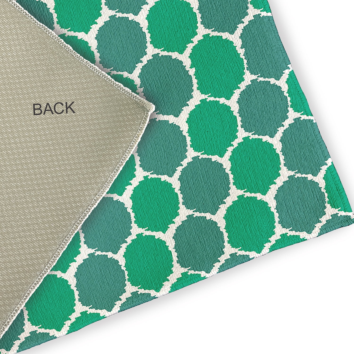 Simply Daisy 4' x 6' Desert Turquoise Geometric Indoor/outdoor Rug