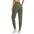 thumbnail image 2 of Pantalones de senderismo ligeros Joggers BALEAF para mujer UPF50+, color verde M, 2 of 7