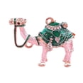 thumbnail image 4 of KLKCMS Camel Keyring Backpack Charms Car Decoration for Husband Dad Valentine'S Day Green, 4 of 9
