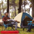thumbnail image 4 of 2Pcs Folding Camp Chair Bag Red Beach Chairs Replacement Foldable Carrying Bags 35.8In Polyester Portable Waterproof Adjustable, 4 of 9