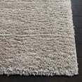 thumbnail image 3 of Safavieh Decora Shaggy Finola Solid Shag Area Rug, Gray, 6'7" x 6'7" Square, 3 of 11