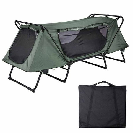 Yescom 1-Person Folding Tent Cot Waterproof Oxford with Mesh Carry Bag Portable Sleeping Bed Outdoor Camping
