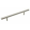 thumbnail image 2 of GlideRite 5 in. Center Solid Modern Cabinet Bar Pull, Stainless Steel, 2 of 5