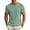 Mint Green, variant on hotojiny Men's Crew Neck T-Shirts Basic Solid Color Loose Tees Comfortable Casual Summer Top for Daily Wear