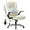 Ivory, variant on MALOL High-Back Executive Office Chair – Ergonomic Leather Desk Chair with Flip-Up Arms, Adjustable Tilt, and Swivel Rolling Design for Home & Office, Brown