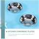 thumbnail image 3 of 8 piezas de contenedores para bocadillos, plato de acero inoxidable de metal, plato japonés para salsa de tomate y condimentos, 3 of 6