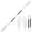 White, variant on NFTIGB 4-Piece Quick Release Asymmetrical Kayak Paddle Board with High-Impact Nylon Blades and Aluminum Shaft, Adjustable 84 Inches / 213 cm Length for Kayaking and Boating, White Color Edition