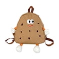 thumbnail image 2 of Mochila escolar con diseño de para niñas, ideal como regalo para el Día del Niño. Marrón, 2 of 8