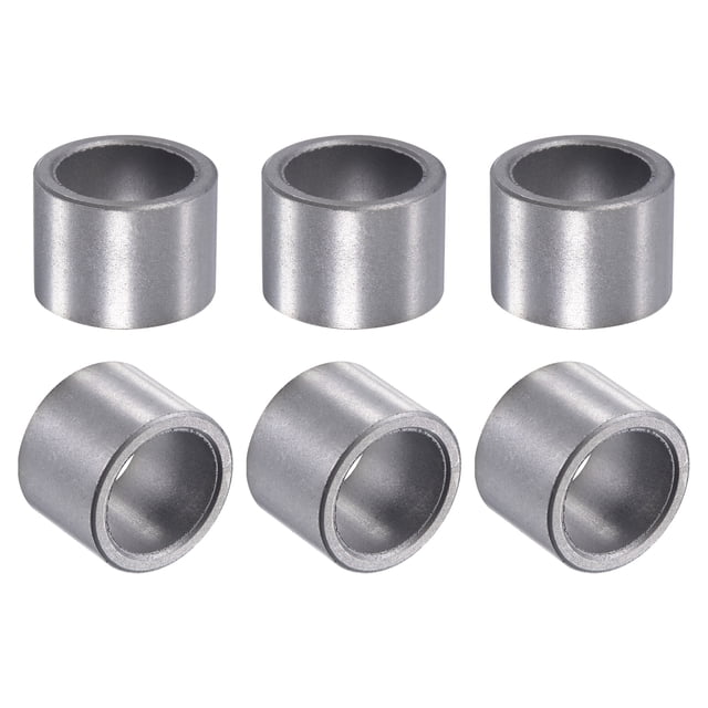Unique Bargains 15x20x15mm Manchon Roulements Fritté Fer Auto-Lubrifiant Bague 6 Pack