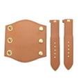 thumbnail image 2 of Horaire supérieur de boîte à lunch à la boîte à lunch vintage, Grip confortable Scratchproof Wearproproof 9.4L Boîte à lunch Boîtes en cuir PU pour la décoration, 2 of 7