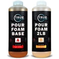 thumbnail image 1 of TRUE COMPOSITES Liquid Urethane Pour Foam Base-2 Part Closed Cell Rigid Pour Foam-2 lb Density-Fast-Acting Formula-Boat Buoyancy, Flotation, Filling, Soundproofing & Insulation-1/2 Gallon Kit, 1 of 4