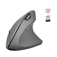 thumbnail image 1 of HXSJ Mouse Vertical Gris T24, 1 of 1