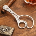 thumbnail image 2 of Stainless Steel Cigar Scissors Cigar Cutter Cigar Cutter Cuban Cigar Accessories Cool Gadgets  Smoking Accessories (style one), 2 of 6
