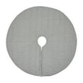 thumbnail image 4 of Yuletide Burlap Dove Grey Snowflake Tree Skirt 36, 4 of 4