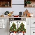 thumbnail image 5 of Christmas Kitchen Towels Xmas Tree Designs Dish Towel Ultra Absorbent Soft Quick Drying Dish Clothes Polyester for Home Decor Holiday Baking Cooking Hand & Kitchen Tasks Set of 2 with Oggetto, 5 of 7