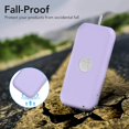 thumbnail image 2 of Compatible avec Étui de Batterie Apple Vision Pro, Étui de Protection en Silicone pour Batterie Apple VR, Anti-Rayures, Antichoc, Accessoires de Batterie (Violet), 2 of 5