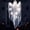 White Ghost, variant on Ayieyill Halloween Ghost Decor with Blue LED Light, 47” Light up Hanging Ghost Halloween Yard Porch Decorations Outdoor