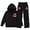 Black, variant on Girls 2 Piece Outfits Set Sweatsuit Cherry Print Sweatshirts and Jogging Sweatpants 2 13 Years Clothes