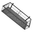 thumbnail image 1 of CRAFTHROU 1Pack Flower Pot Display Holder Rectangular Outdoor Railing, 1 of 5