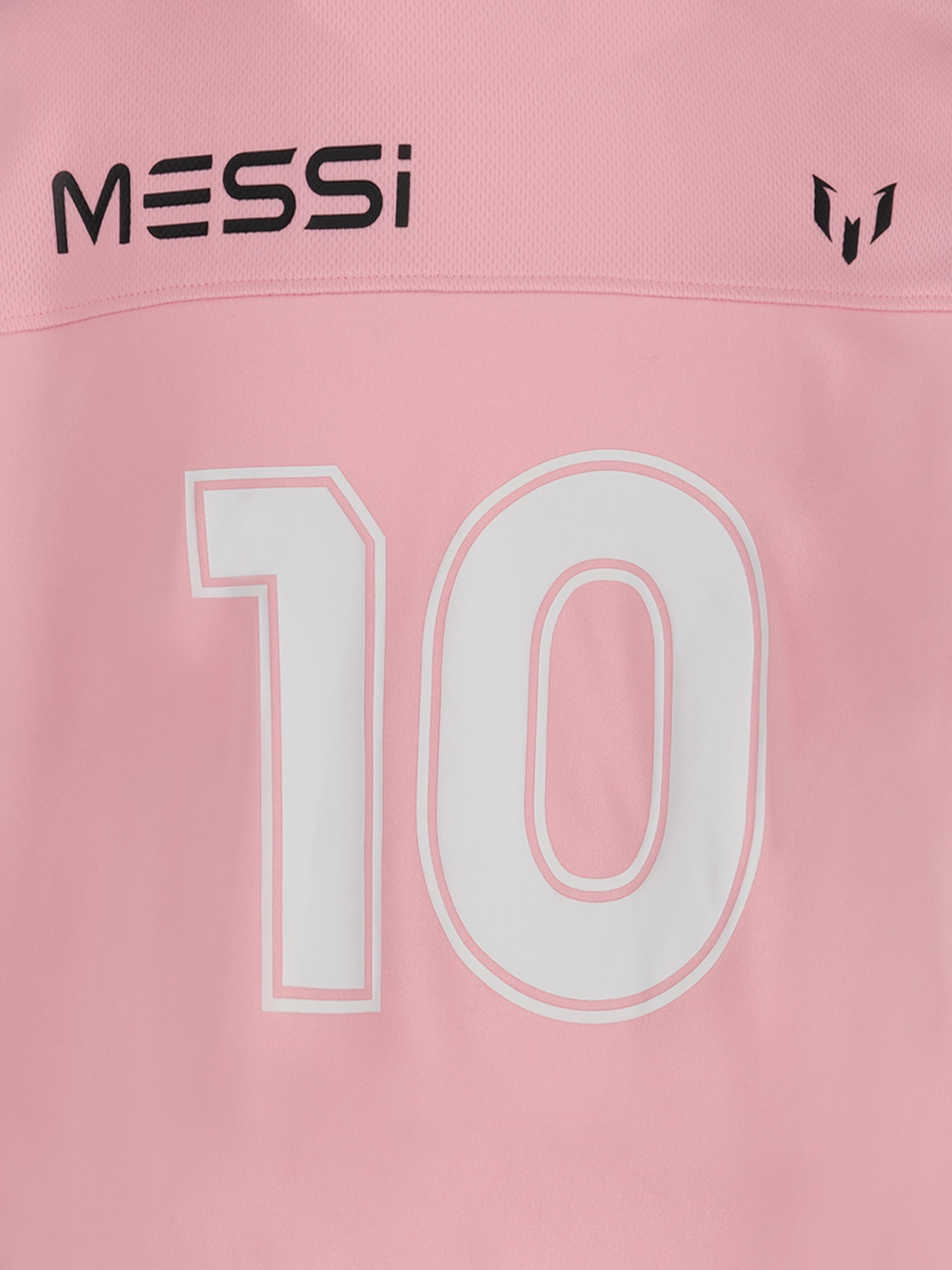 Messi Girl’s Athletic Short Sleeve Lifestyle Jersey, Sizes 4-16