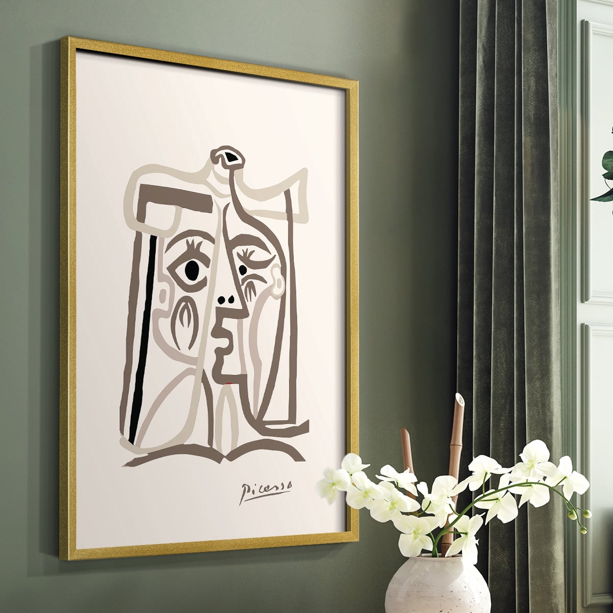 Matisse CCXXX in Solid Wood 22 x 28 Framed Print