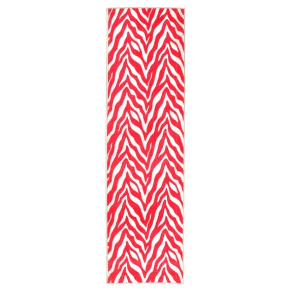 Furnishmyplace Zebra Wild At Heart Area Rug for Living Room, Dining Room, Kids 3' x 24'