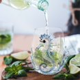 thumbnail image 5 of Artisanal Ocean Animal Glassware, Novelty Drinking Glass, Borosilicate Tumbler, Coastal Home Bar Accessories, Unique Ocean Lover Gift, Style G, 5 of 9