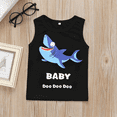 thumbnail image 4 of PatPat Toddler Clothes 2pcs Baby Boys Cartoon Shark Print Tank and Shorts Outfit Sets, Blue, 3 Years, 4 of 10