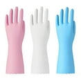 thumbnail image 1 of Guantes de limpieza de caucho de bambú sin látex, 3 pares (M), 1 of 6