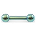 thumbnail image 2 of Mini straight Barbell Titanium 16 Gauge 6 mm length Perfect fit to eyebrow, 2 of 3