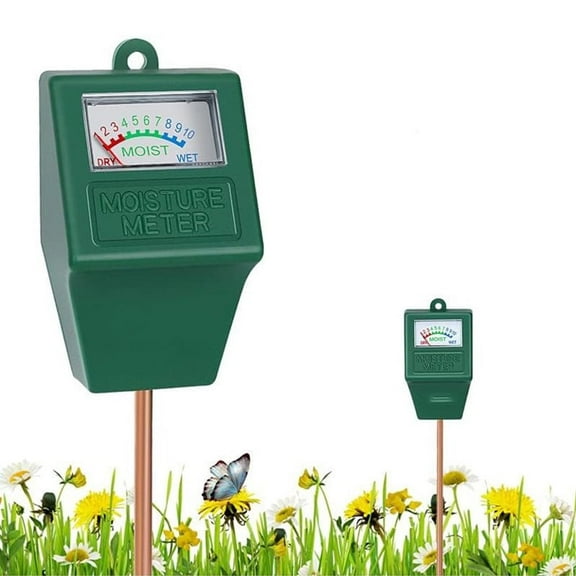 SIISLL Soil Moisture Meter, Plant Moisture Meter Indoor & Outdoor, Hygrometer Moisture Sensor Soil Test Kit Plant Water Meter for Garden, Farm, Lawn (No Battery Needed)