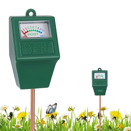 SIISLL Soil Moisture Meter, Plant Moisture Meter Indoor & Outdoor, Hygrometer Moisture Sensor Soil Test Kit Plant Water Meter for Garden, Farm, Lawn (No Battery Needed)