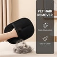 thumbnail image 3 of Guante quitapelos para mascotas: removedor de pelo reutilizable para perros y gatos, guante de aseo y limpieza para ropa, muebles y asientos de coche con puntas de silicona suave., 3 of 6