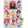 Disney Princess - Grid Wall Poster with Push Pins, 14.725" x 22.375"