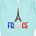 thumbnail image 3 of Inktastic France Eiffel Tower Flag in Text Toddler Sweatshirt, 3 of 4