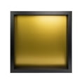 thumbnail image 2 of 13x13 Shadow Box Frame In Black With A 1 3/4" Usable Depth Includes Gold Acid-Free Backing, UV, 2 of 6