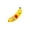 1.Banana,1pc, variant on Halloween Pumpkin Squishy Squeeze Toy, Random Flocked Or Smooth Style Soft Sensory Toy, 1Pc Novelty Pumpkin Pinch Toy For Party Favors, Gift Baskets, Desk Fun And Holiday Decor