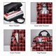 thumbnail image 3 of Disketp Red Buffalo Plaid Mochila Ligera e Impermeable, Mochila de Día Resistente para Viajes, Senderismo y Uso Diario para Hombre y Mujer, 3 of 7