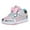 Silver Multi, variant on NEWMALL Toddler Glitter Shoes Girls Flashing Cute Bowknot Sneakers (11 Little Kid,Pink Multi)