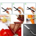 thumbnail image 4 of Cortador de Verduras Valu Products Kewl Kutter Tijeras 2 en 1 con Tabla de Cortar Integrada Acero Inoxidable, 4 of 5