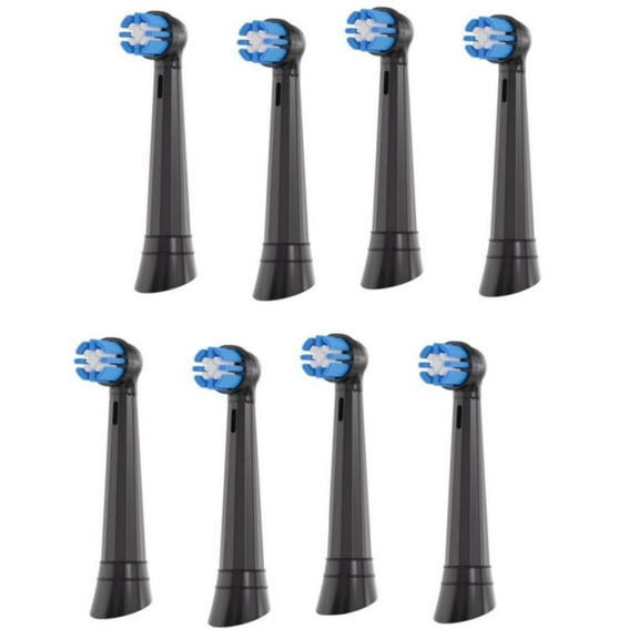 Brush Heads Toothbrush Compatible with Oral-B iO 3/4/5/6/7/8/9/10 Series Ultimate Clean Electric Toothbrush Replacement Brush Heads,for Oral-B iO Electric Toothbrush,Black 8PC