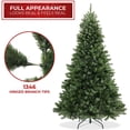 thumbnail image 4 of 7.5FT Realistic Green Spruce Unlit Artificial Holiday Christmas Tree with Sturdy Metal Stand, 4 of 7