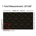 thumbnail image 3 of Manfei Gold Sun and Moon Sewing & Crafting Fabric (3 Yards), Glitter Stars Home Decor Fabric by the Yard, Psychedelic Galaxy Fabric by the Yard, 3 of 6